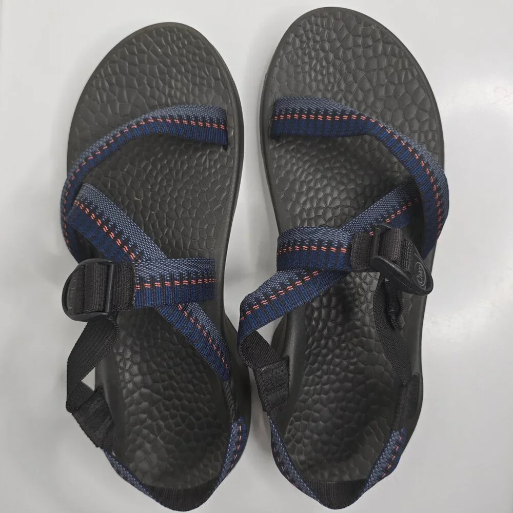 Chaco Mens Updraft Sandals Size 13 Outdoor Hiking Water Sport Straps Pylon Blue